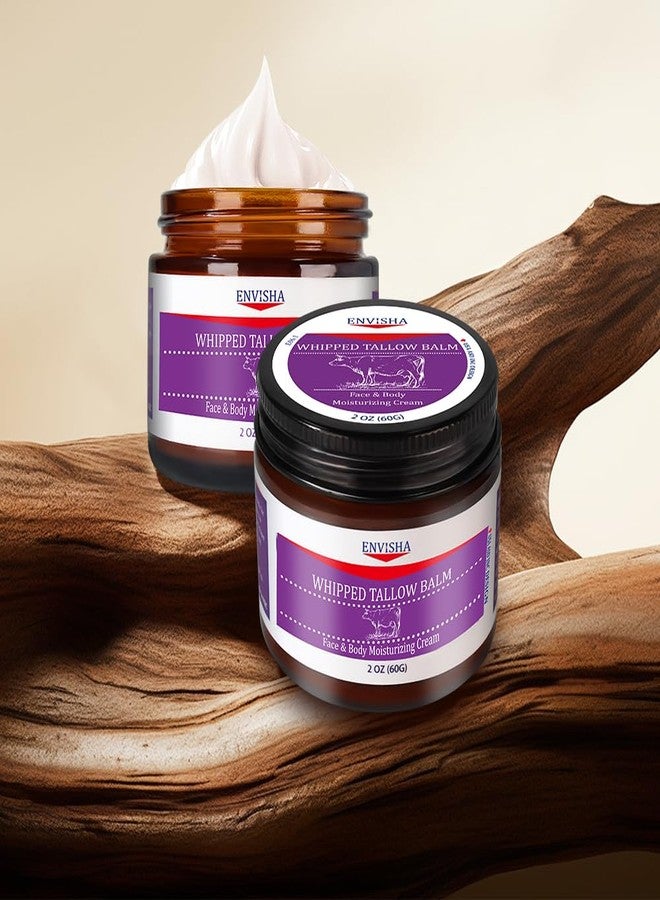 اينڤيشا بلسم دهن البقر العضوي المصنوع يدويًا من دهن البقر المُغذّى على العشب من إنفيشا للبشرة - ترطيب عميق للبشرة للوجه والجسم - عناية طبيعية بالبشرة - Image 5